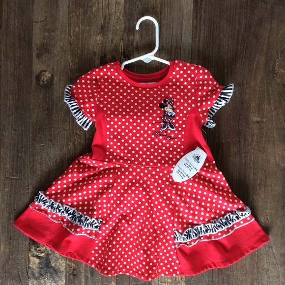 Disney Minnie Mouse Dress Set - Picture 1 of 8